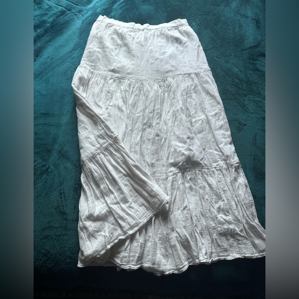 Abound White A-Line Skirt